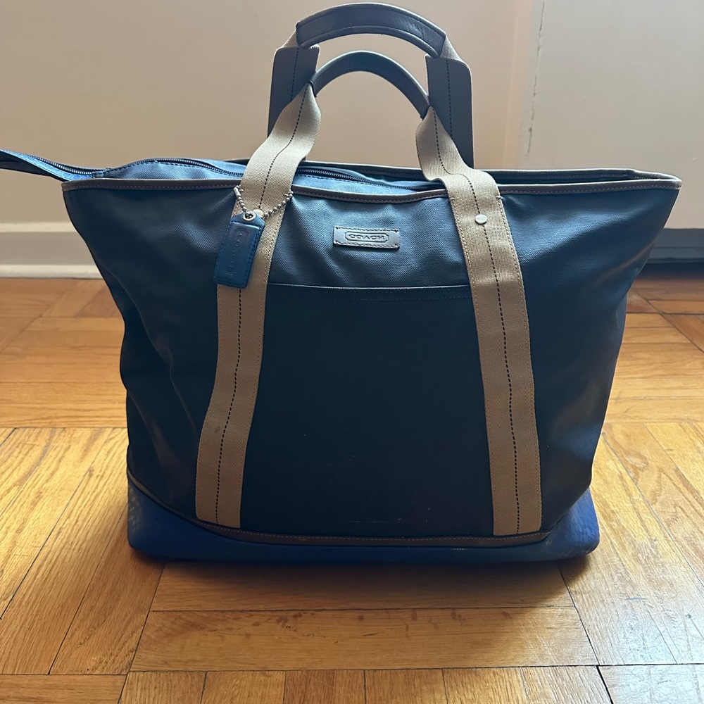 Coach Heritage Collection Embossed PVC Tote